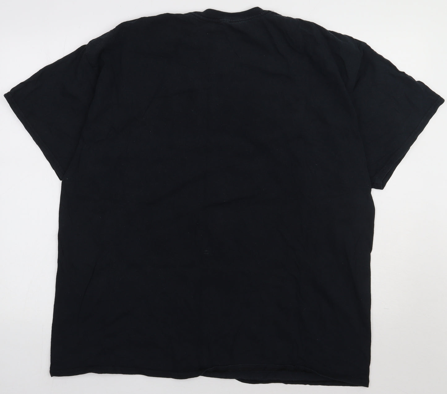 Nirvana Mens Black  Cotton  T-Shirt Size 2XL Crew Neck