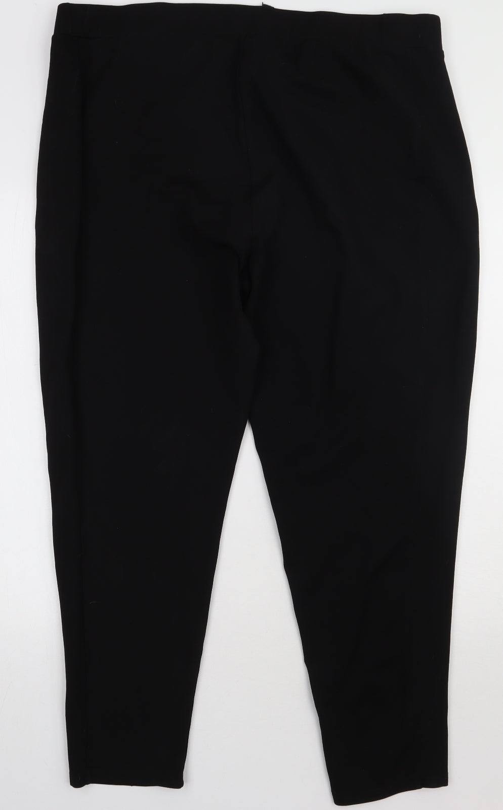 chicue Womens Black  Nylon Trousers  Size 28 L32 in Regular