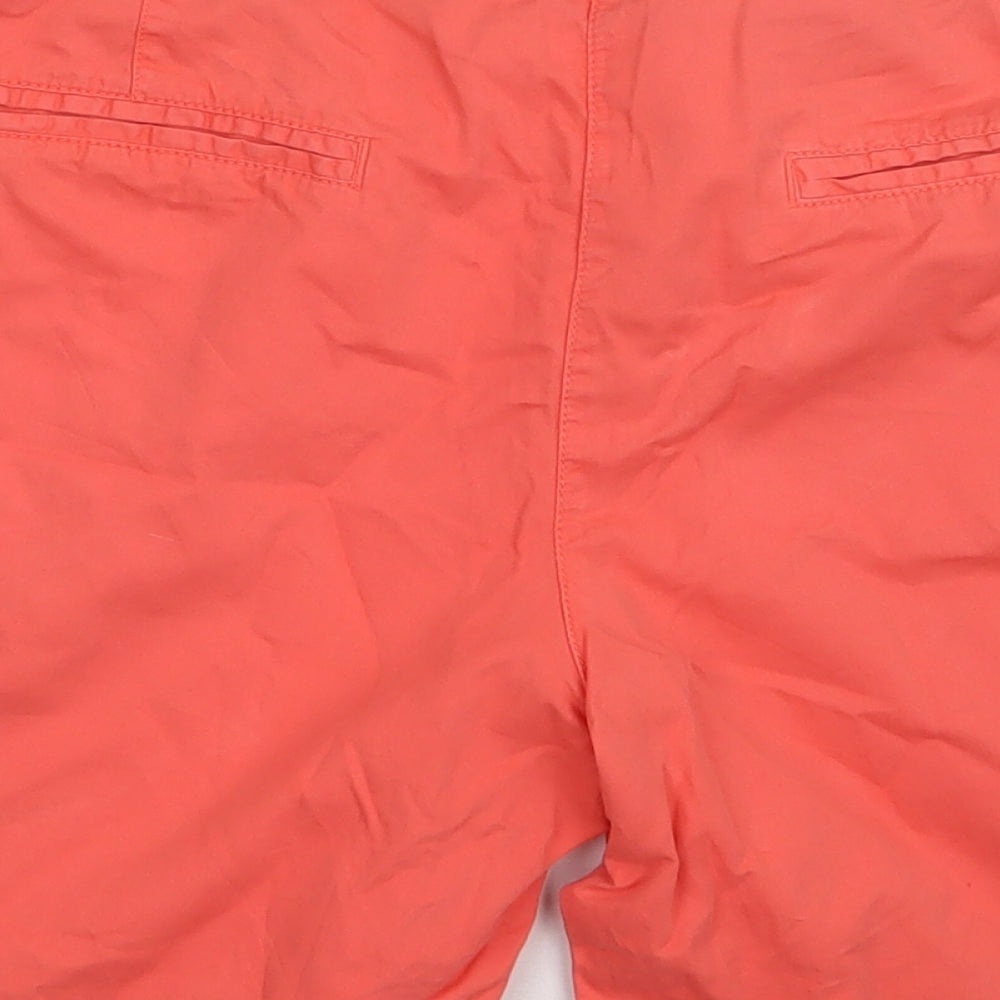 George Womens Pink  Cotton Bermuda Shorts Size 18 L10 in Regular Button