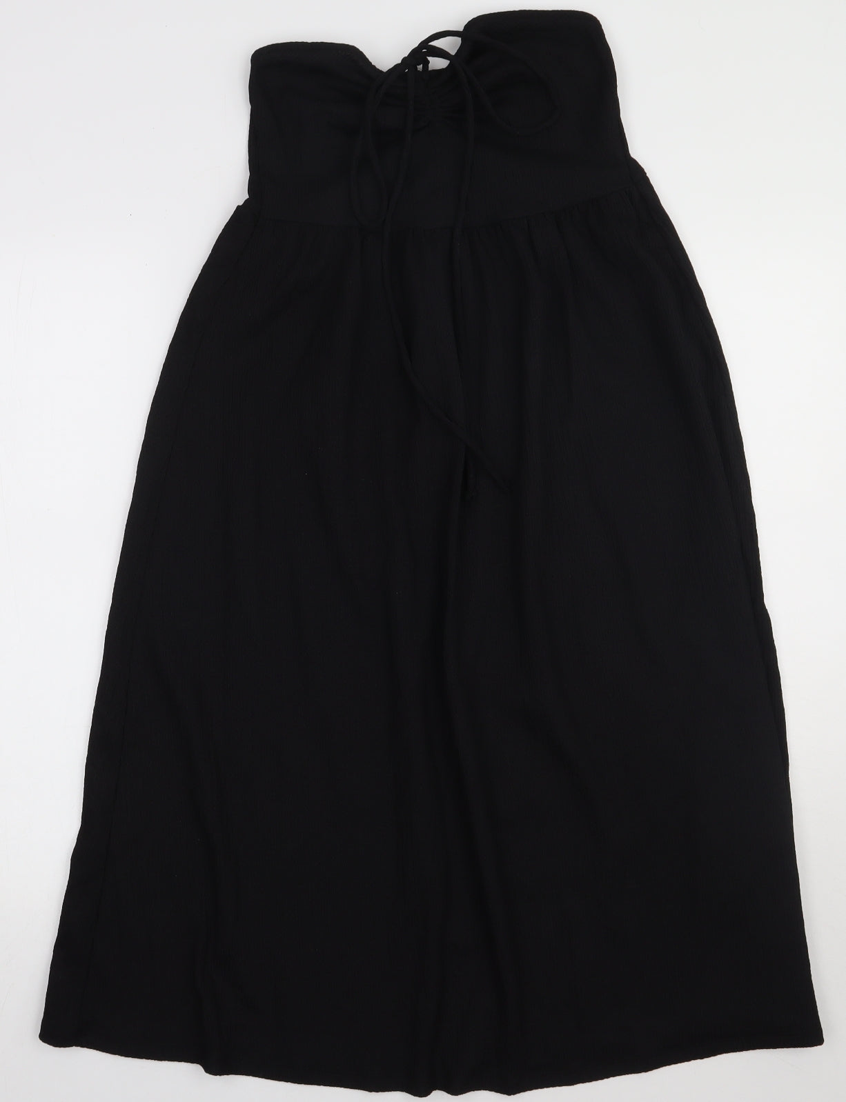 H&M Womens Black  Polyester A-Line  Size S  Off the Shoulder Pullover