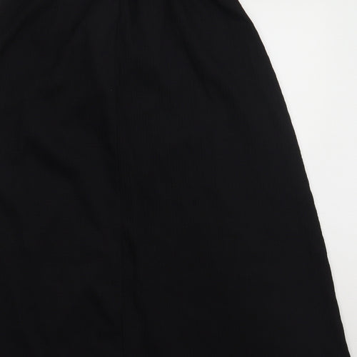 H&M Womens Black  Polyester A-Line  Size S  Off the Shoulder Pullover