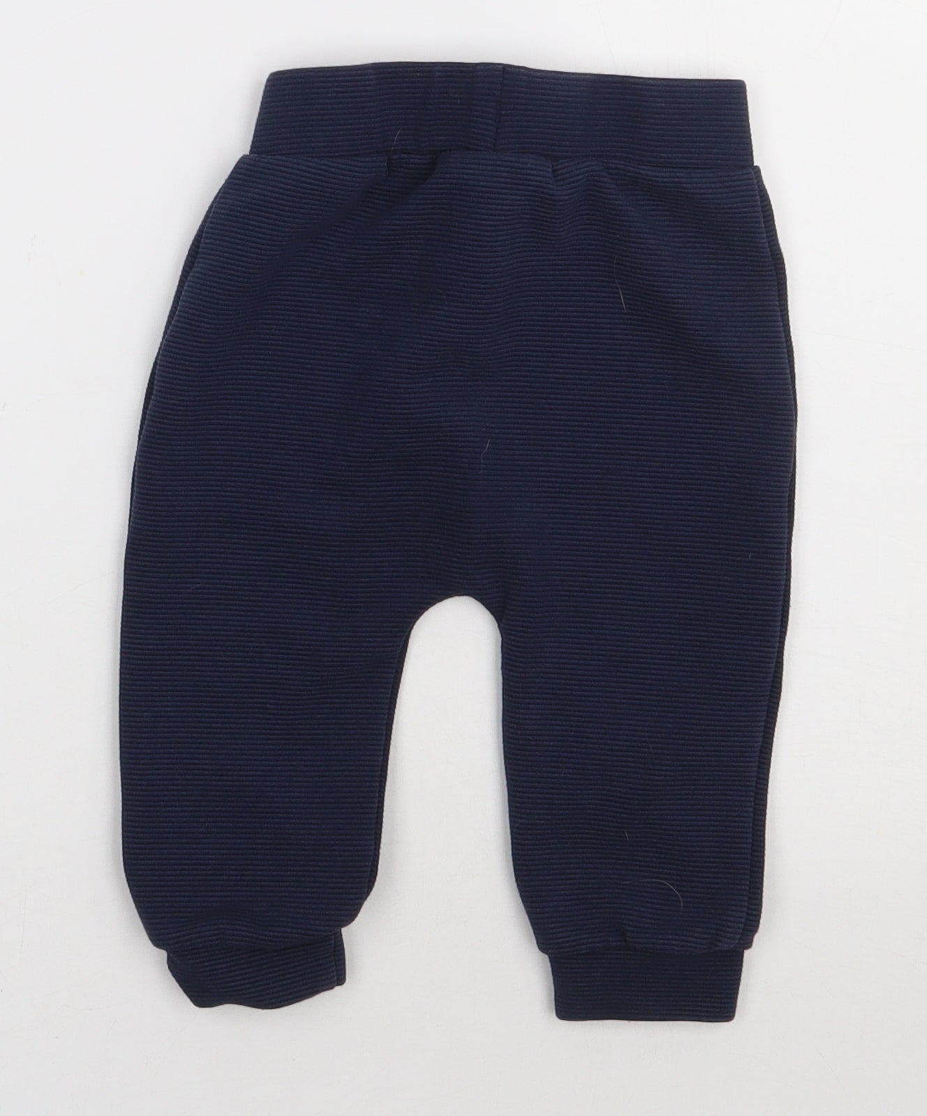 George Boys Blue  Polyester Jogger Trousers Size 12-18 Months  Tie - Micky Mouse