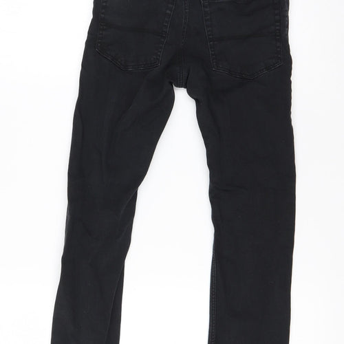 H&M Boys Blue  Cotton Skinny Jeans Size 8 Years  Regular Button