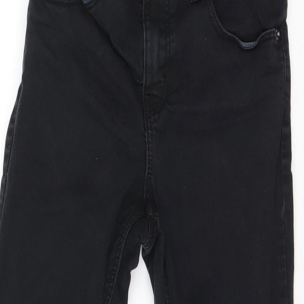 H&M Boys Blue  Cotton Skinny Jeans Size 8 Years  Regular Button