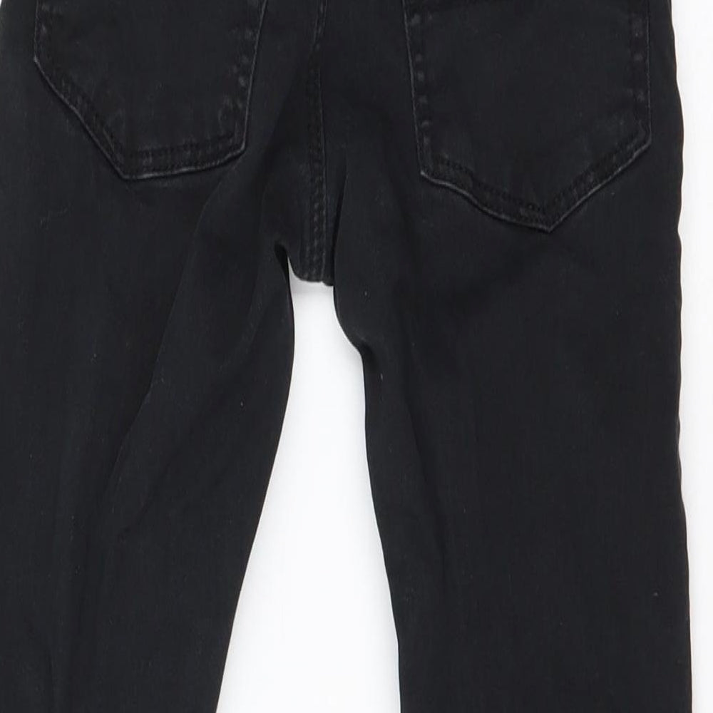 H&M Boys Blue  Cotton Skinny Jeans Size 8 Years  Regular Button