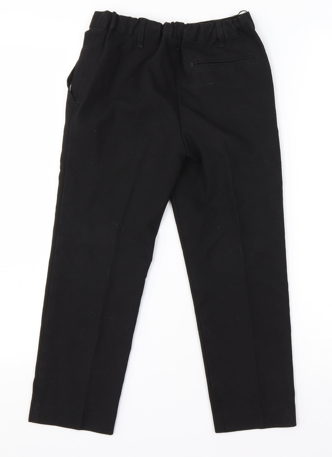 TU Boys Blue  Polyester Dress Pants Trousers Size 7 Years  Regular Zip