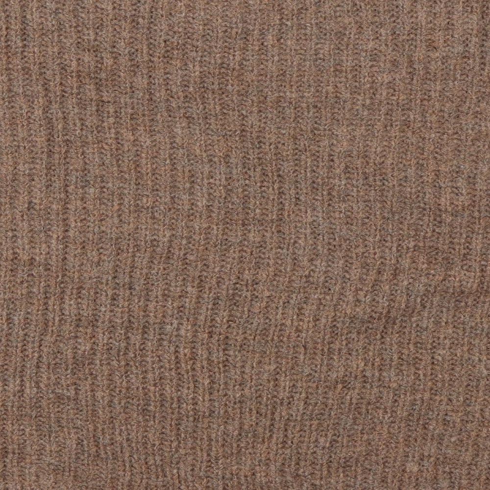 Marks and Spencer Womens Brown Round Neck  Acrylic Pullover Jumper Size 16