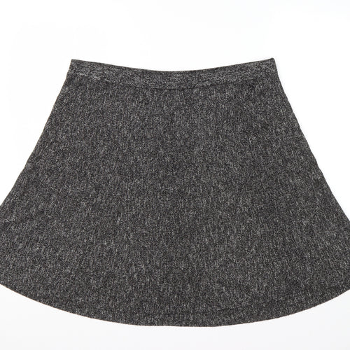 Max Studio Womens Grey  Acrylic Flare Skirt Size XL