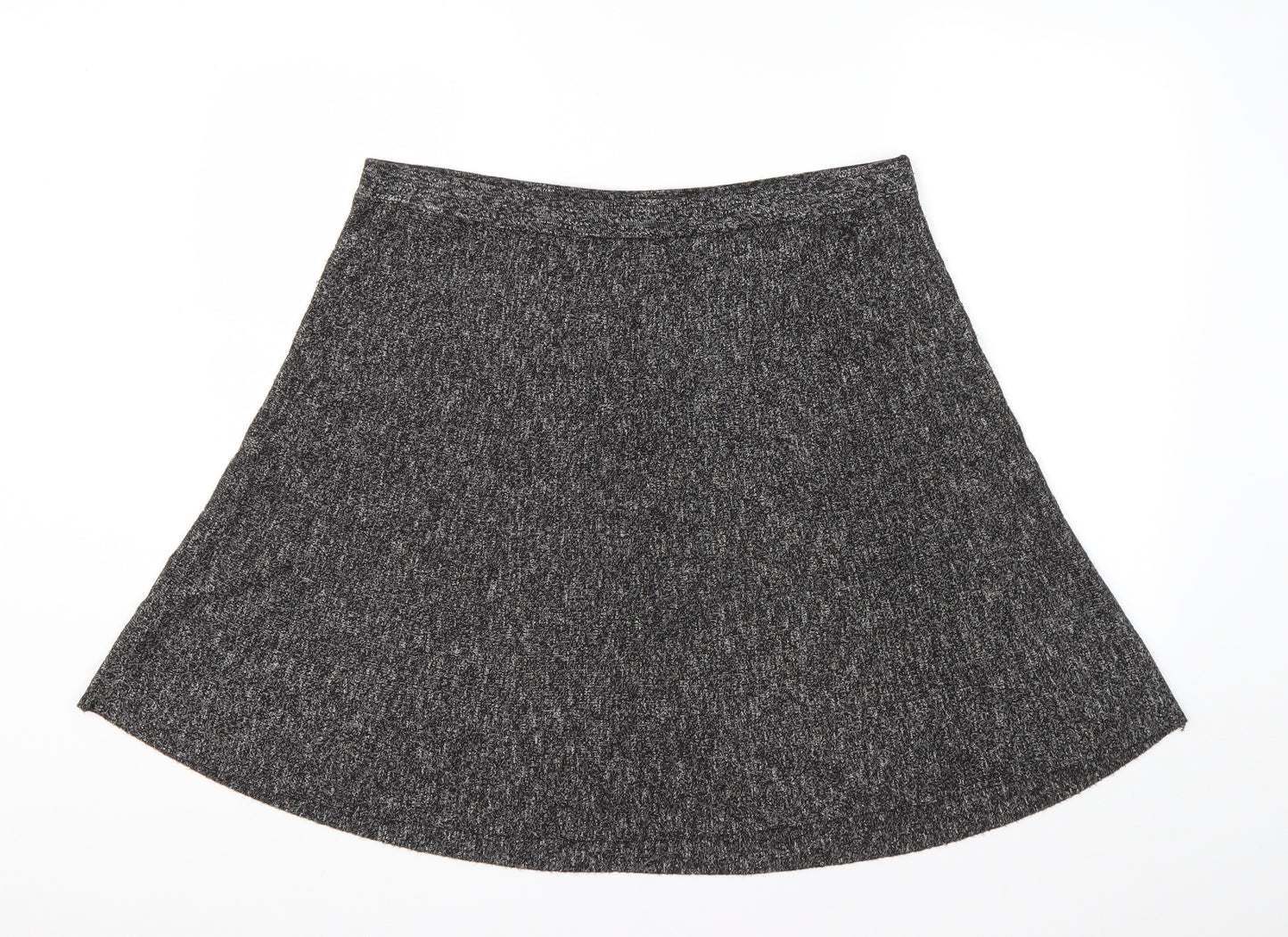 Max Studio Womens Grey  Acrylic Flare Skirt Size XL