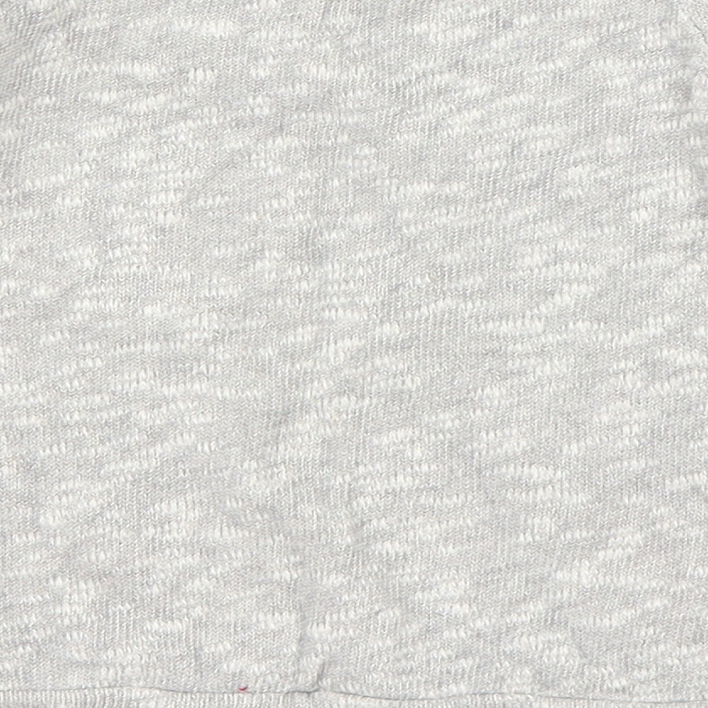 F&F Girls Grey  Cotton Pullover Jumper Size 18-24 Months  Pullover - Butterfly