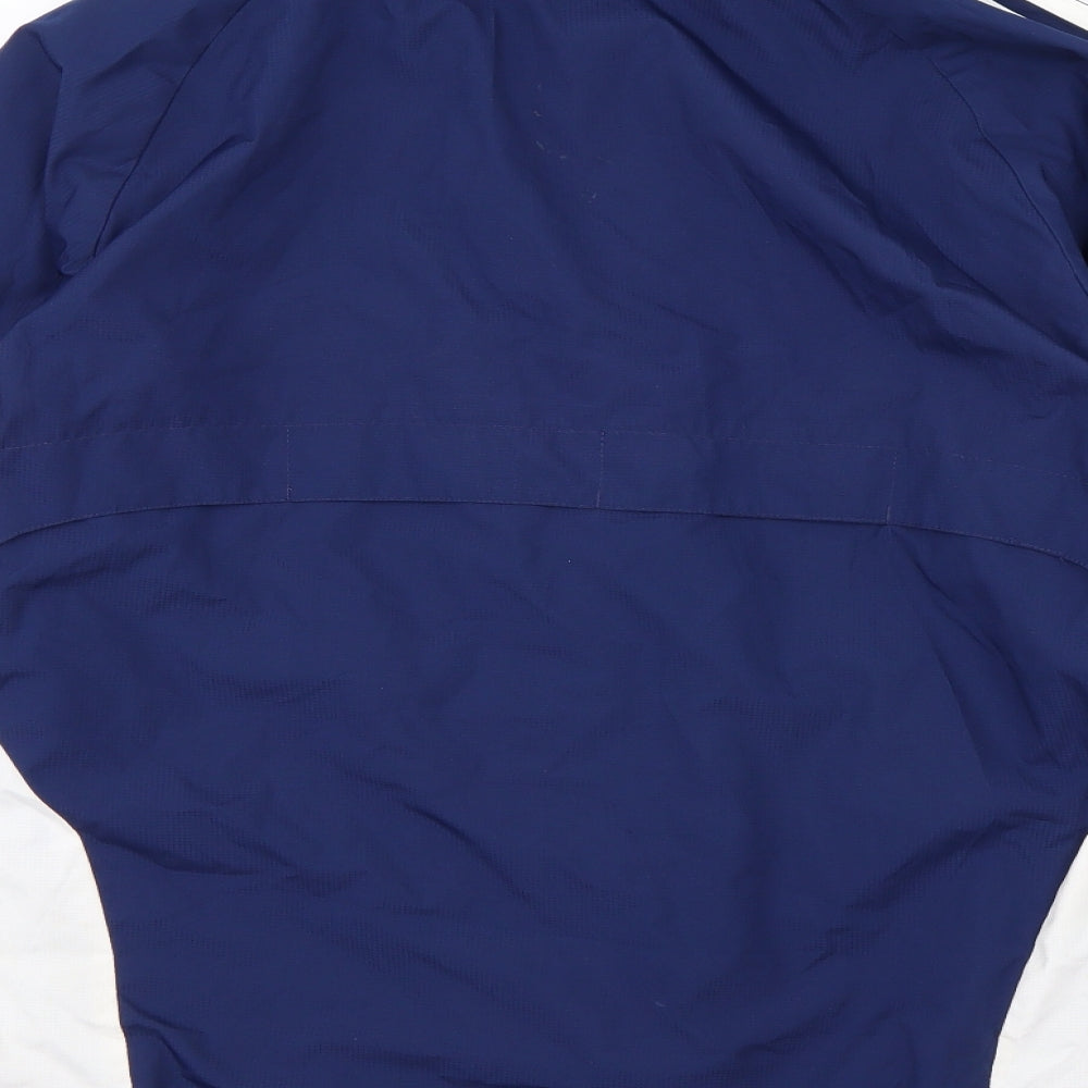 adidas Mens Blue Striped  Jacket  Size S  Zip