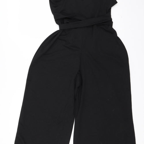 Nasty Gal Womens Black  Polyester Jumpsuit One-Piece Size 12 L21 in Pullover