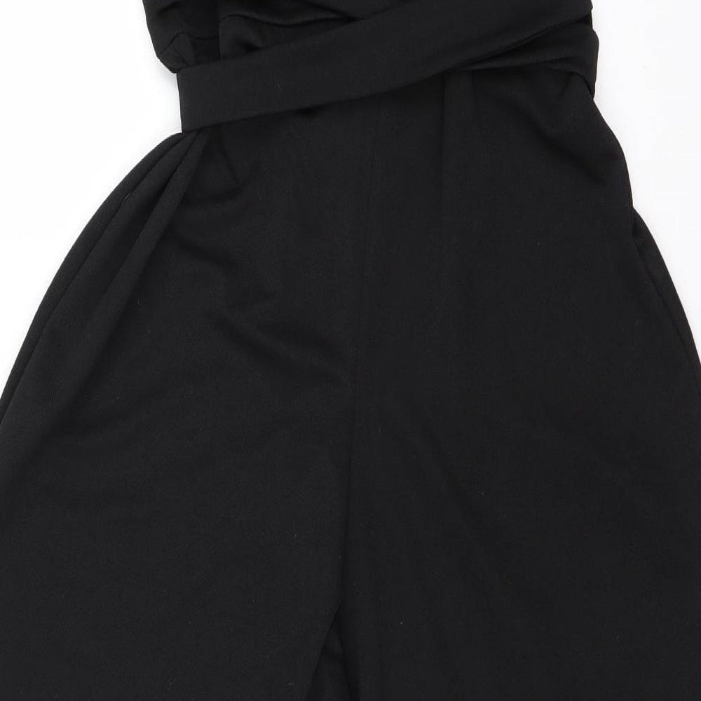 Nasty Gal Womens Black  Polyester Jumpsuit One-Piece Size 12 L21 in Pullover