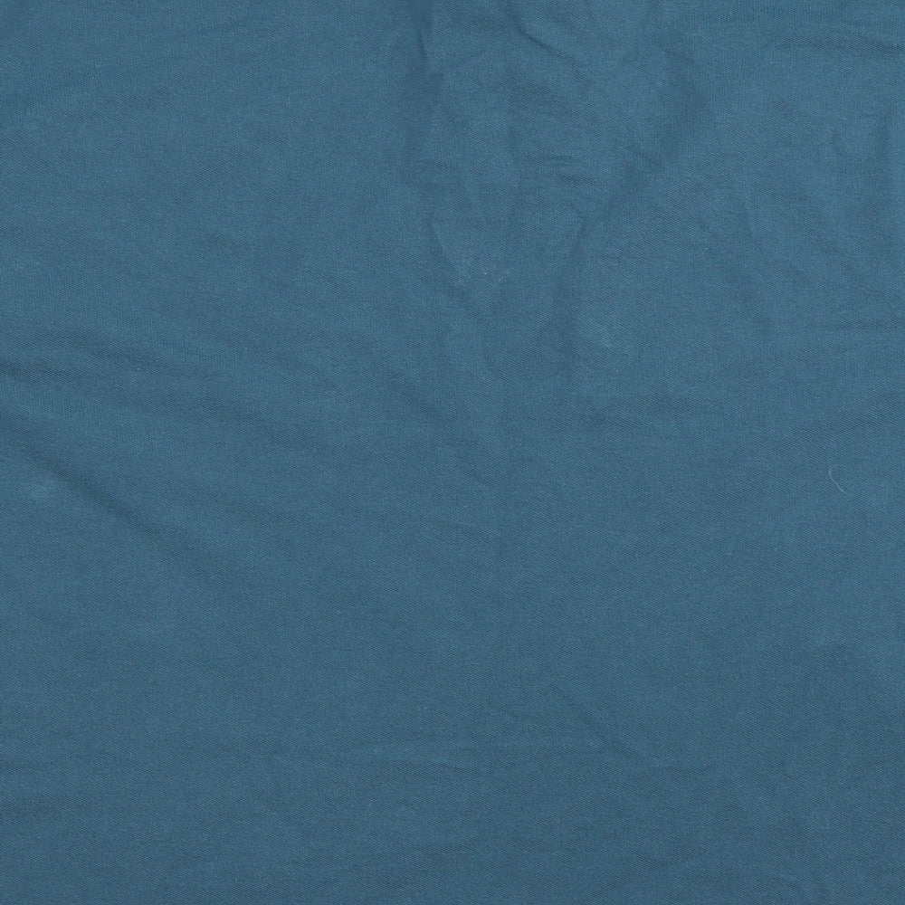 Cotton Traders Mens Blue  Cotton  Polo Size XL Collared Pullover