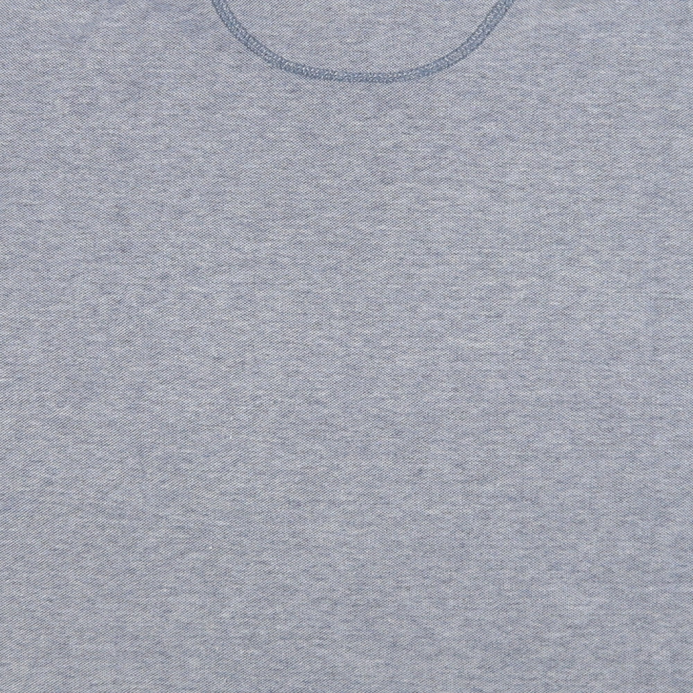 Kirkland Mens Blue  Cotton Henley Sweatshirt Size M