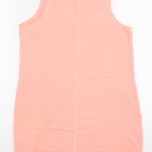 NEXT Womens Pink  Cotton Basic Tank Size 12 V-Neck