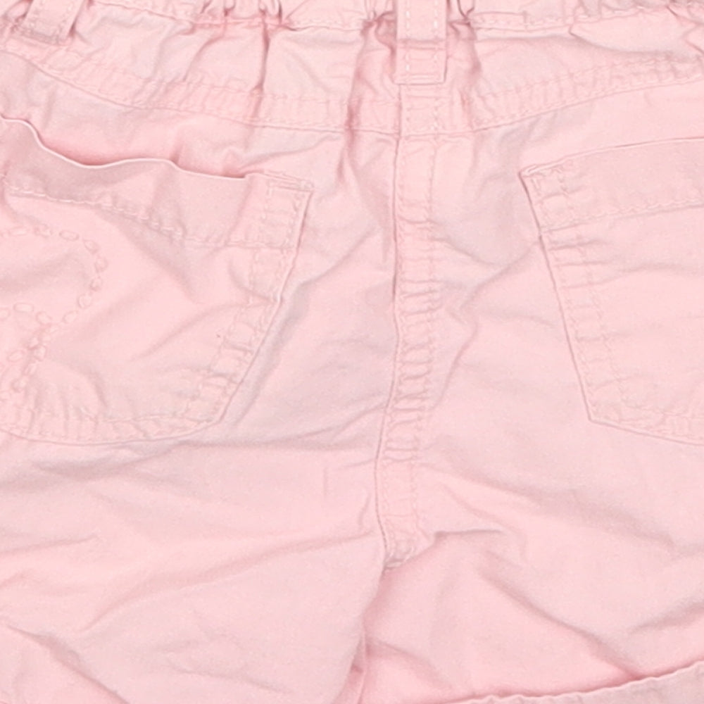 George Girls Pink  Cotton Bermuda Shorts Size 4-5 Years  Regular