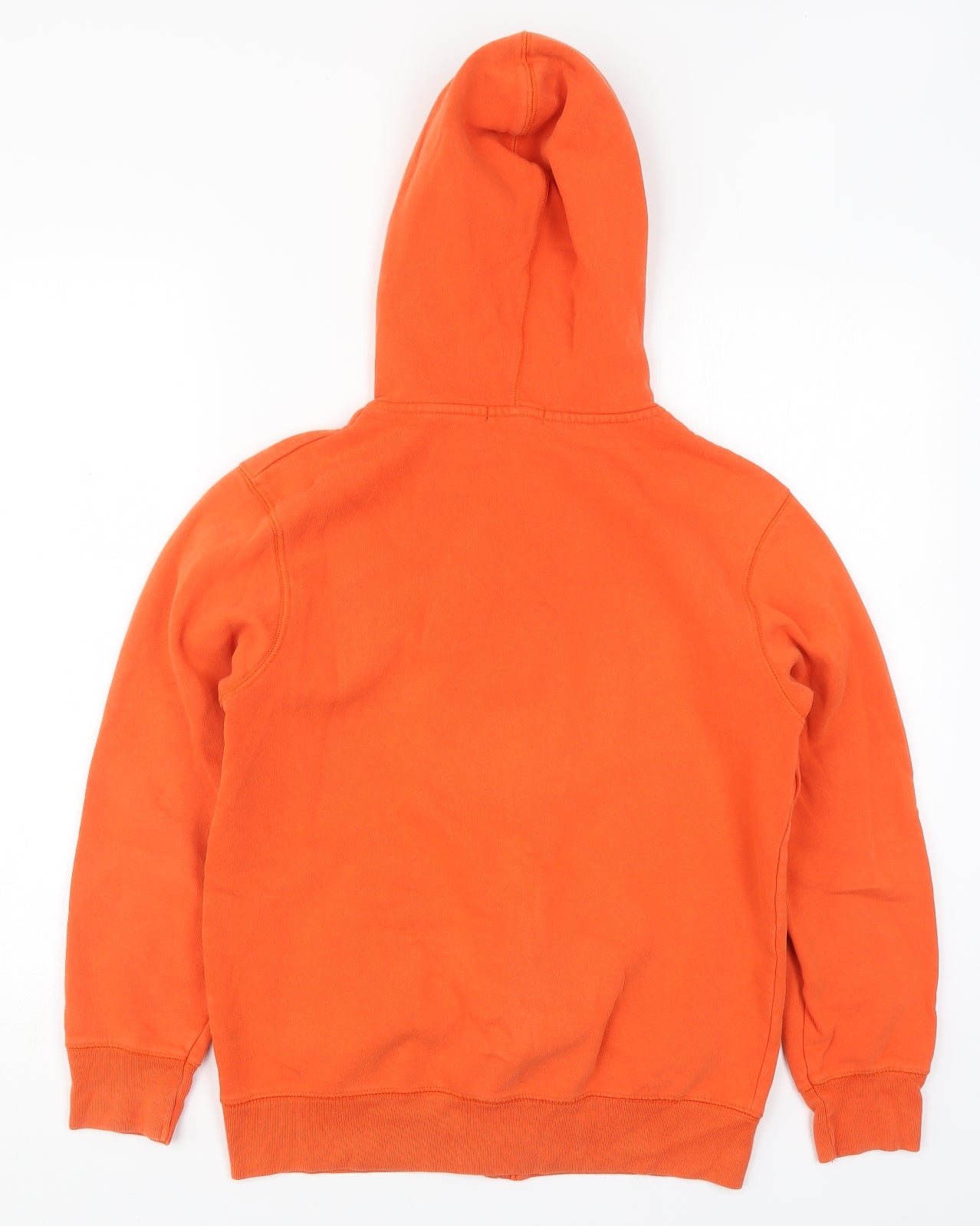 Gap Boys Orange  Polyester Full Zip Hoodie Size 12 Years  Zip
