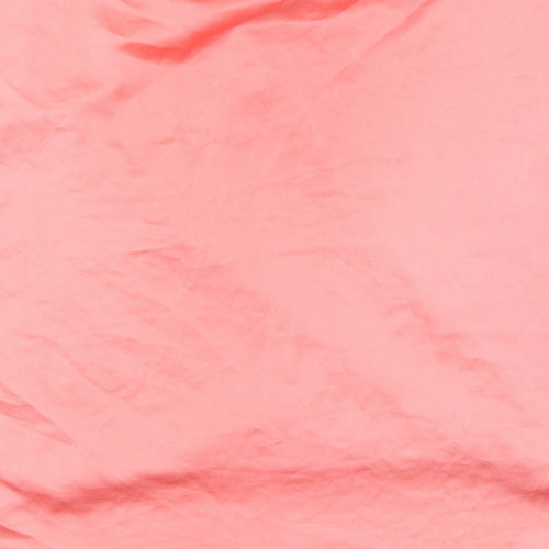 NEXT Womens Pink  Polyester Basic Blouse Size 14 V-Neck