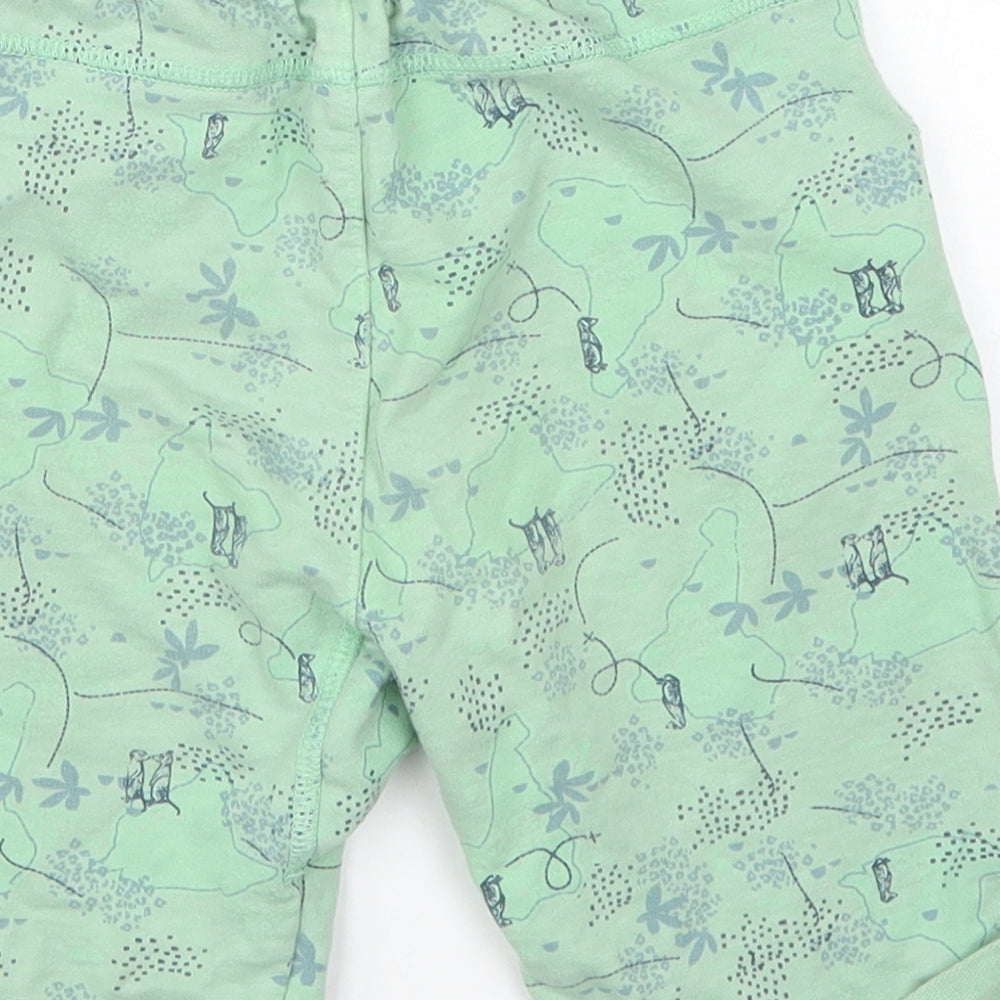 Vertbaudet Boys Grey Geometric Cotton Sweat Shorts Size 8 Years  Regular