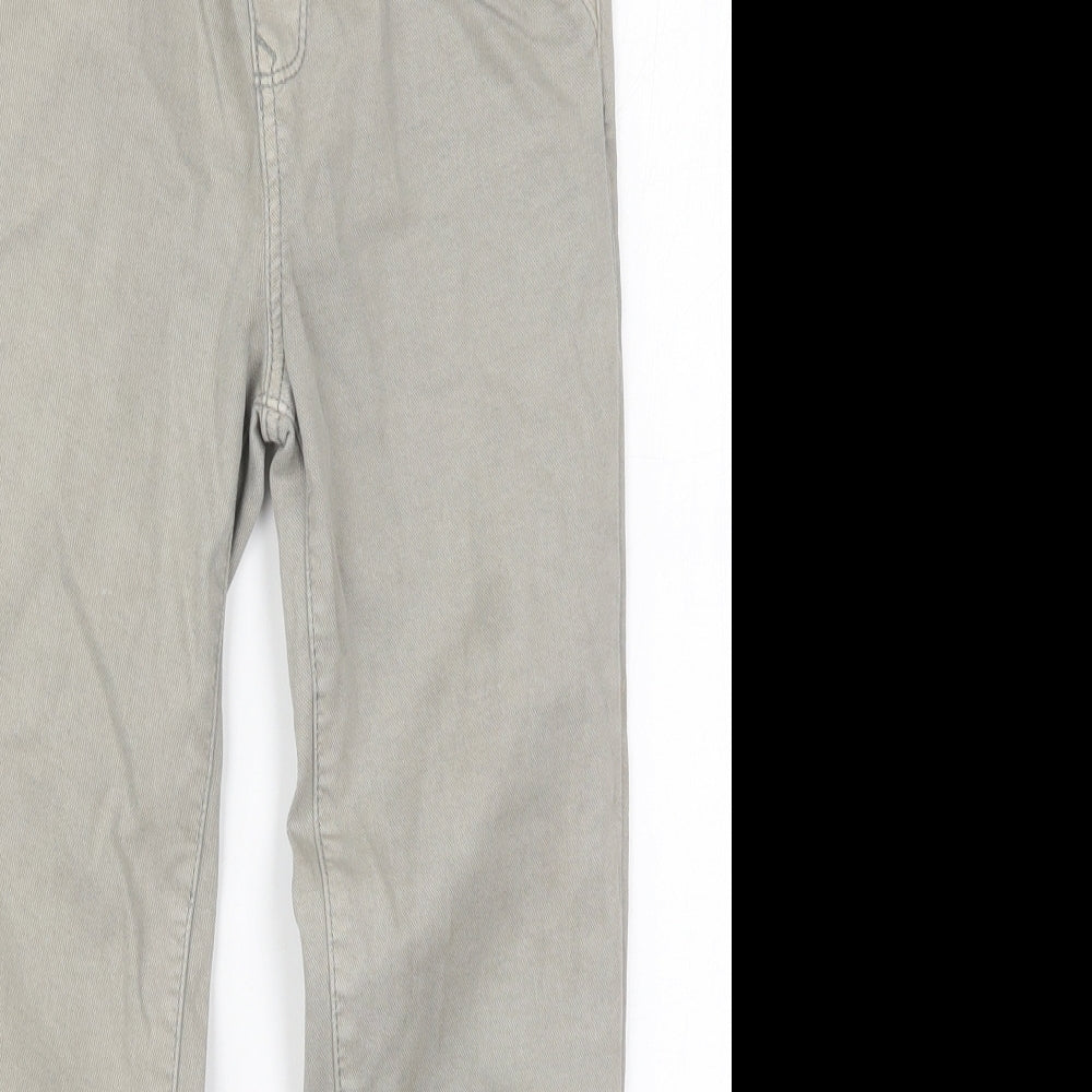 TU Boys Grey  Cotton Tapered Jeans Size 8 Years  Regular Drawstring
