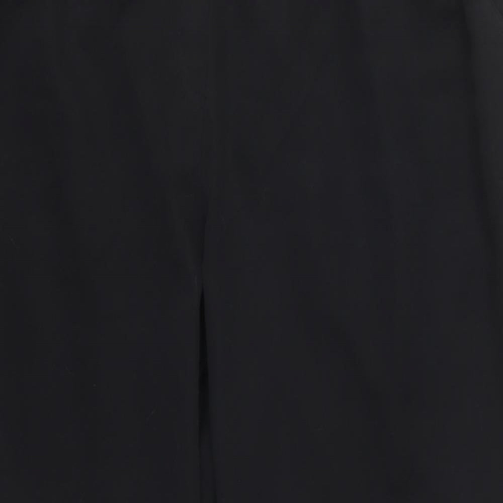 Alia Womens Black  Polyester Trousers  Size 20 L26 in Regular