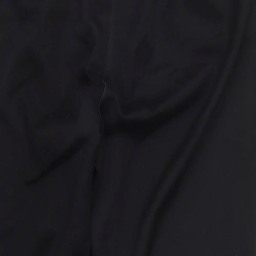 Alia Womens Black  Polyester Trousers  Size 20 L26 in Regular