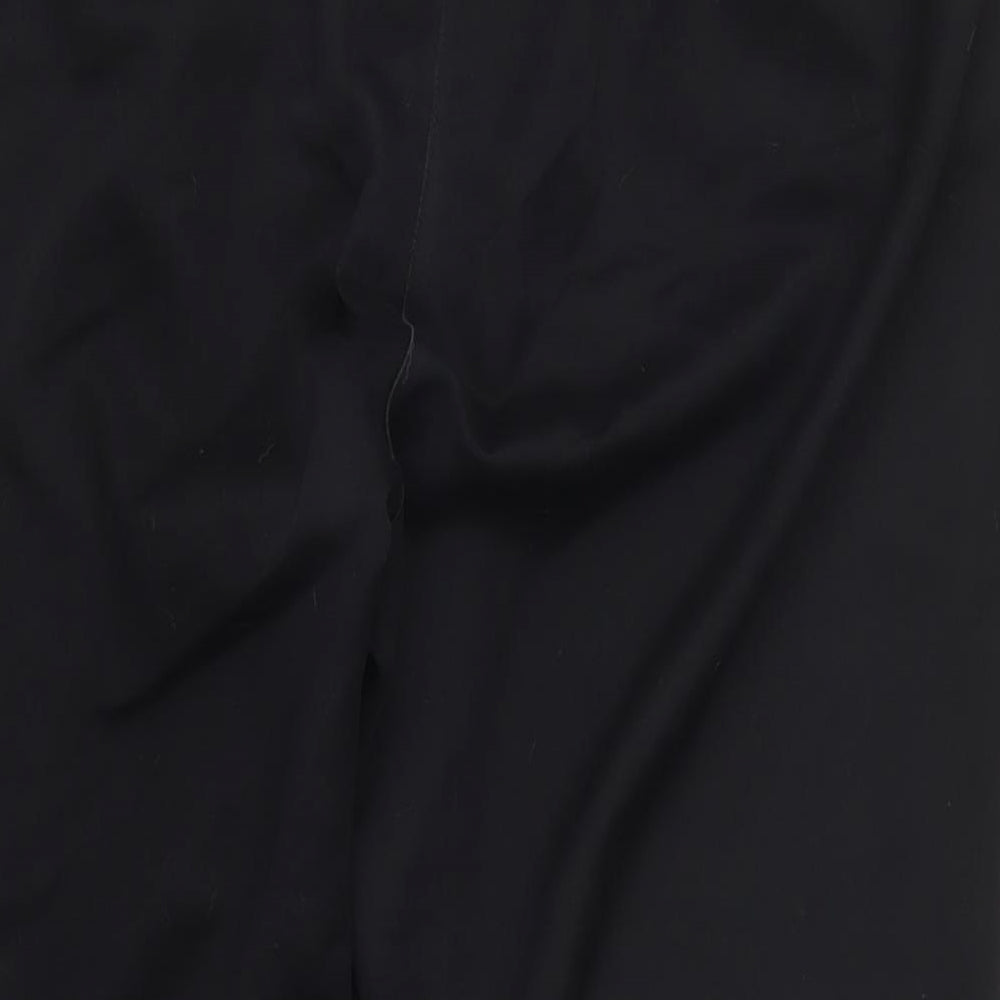 Alia Womens Black  Polyester Trousers  Size 20 L26 in Regular