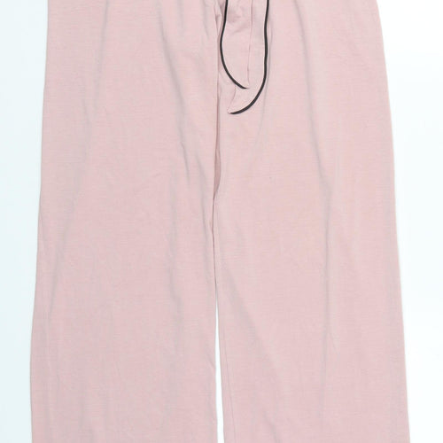 Preworn Womens Pink  Viscose Trousers  Size 28 in L28 in Regular  - Pyjama Pants