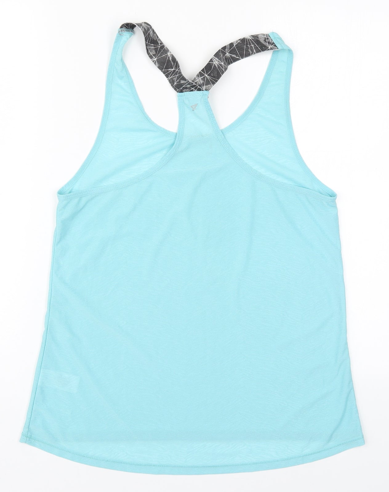 Atmosphere Womens Blue  Polyester Basic Tank Size 12 Round Neck Pullover