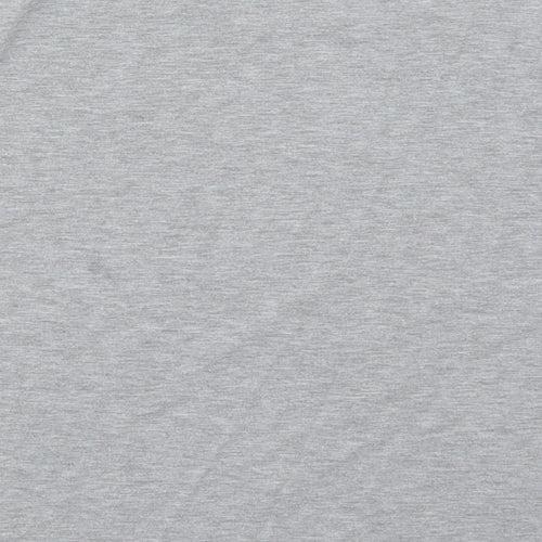 PRETTYLITTLETHING Womens Grey  Polyester Basic T-Shirt Size M Round Neck - Thank U, Next