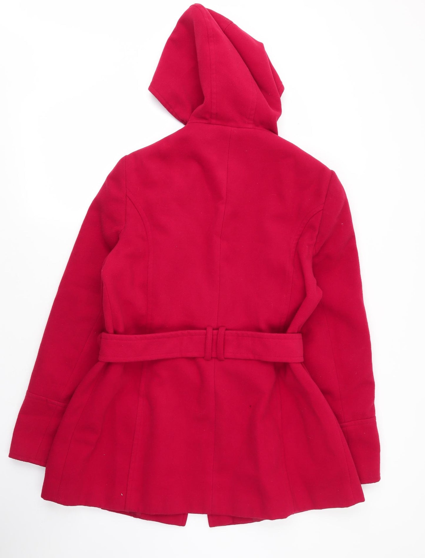 F&F Womens Red   Pea Coat Coat Size 18  Button
