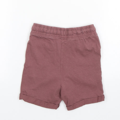 Nutmeg Girls Purple  Cotton Sweat Shorts Size 2-3 Years  Regular