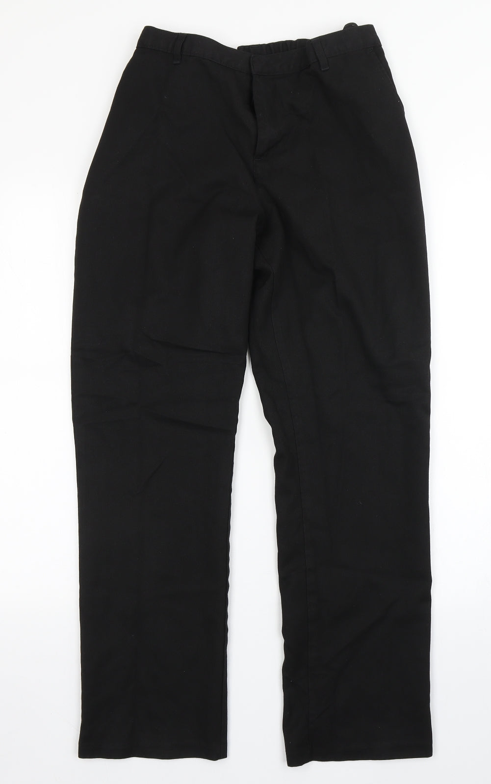 George Boys Black  Polyester Dress Pants Trousers Size 15-16 Years  Regular