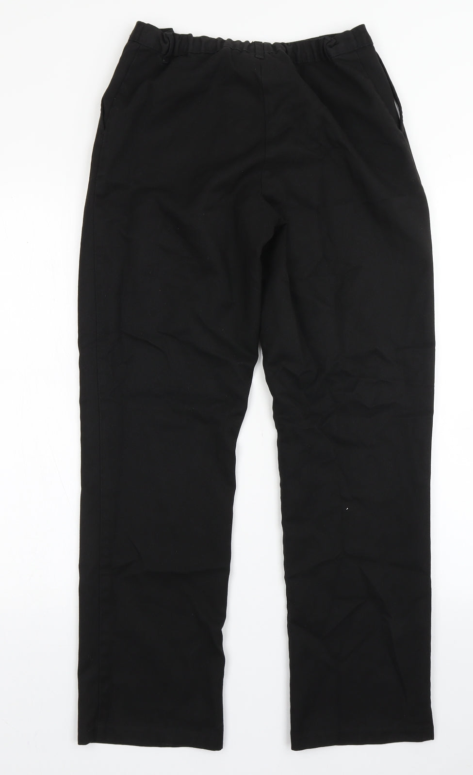 George Boys Black  Polyester Dress Pants Trousers Size 15-16 Years  Regular