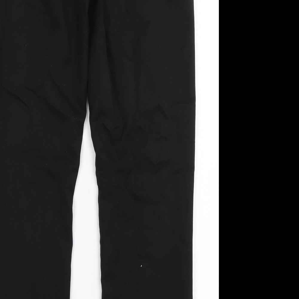George Boys Black  Polyester Dress Pants Trousers Size 15-16 Years  Regular