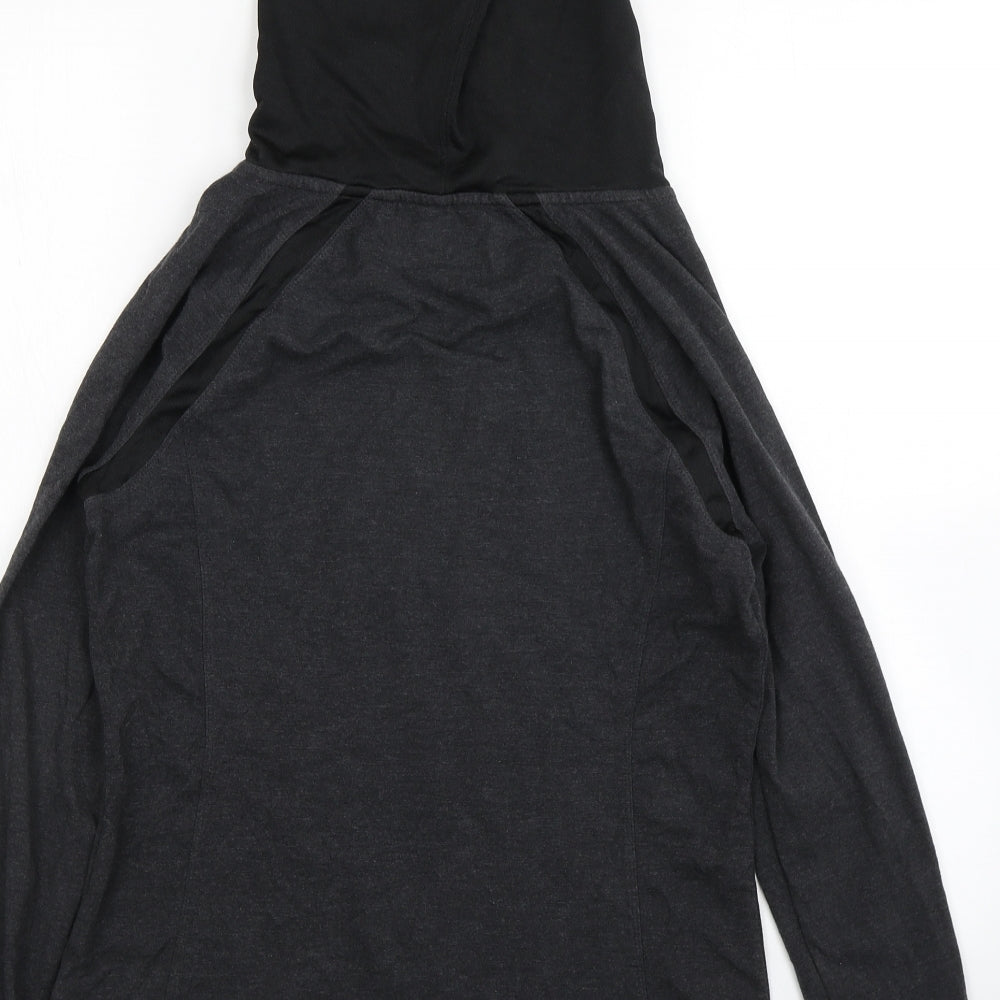 Athletic Works Womens Grey  Cotton Pullover Hoodie Size M