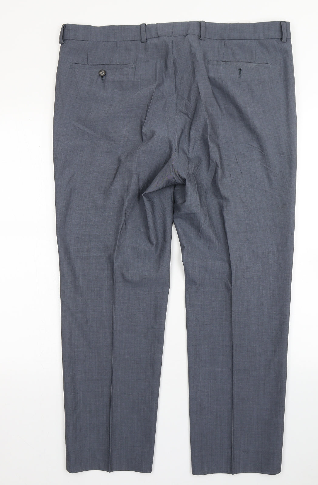 Atelier Gardeur Mens Blue  Wool Trousers  Size 40 L28 in Regular
