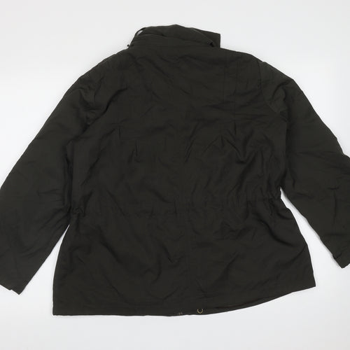 New Look Womens Green   Jacket  Size 16  Zip