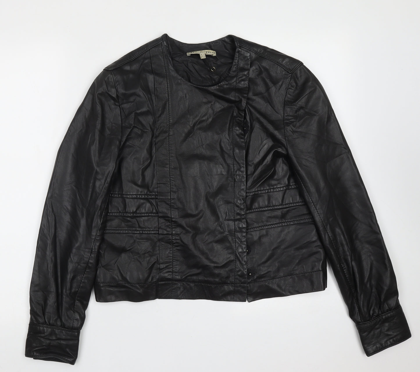 Twenty8Twelve Womens Black   Jacket  Size 10  Button