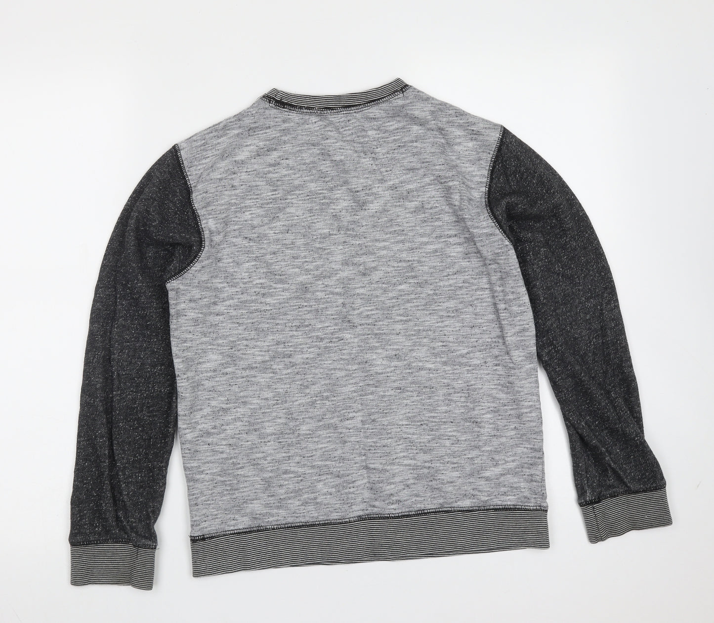 George Boys Grey  Cotton Pullover Sweatshirt Size 11-12 Years   - city