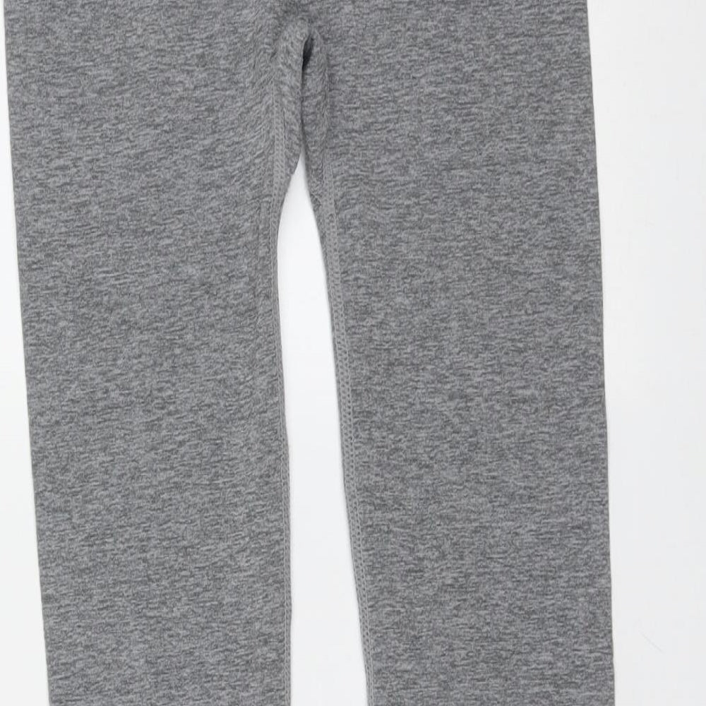 CRIVIT PRO Girls Grey  Polyester  Trousers Size 8-9 Years  Extra-Slim  - Active wear