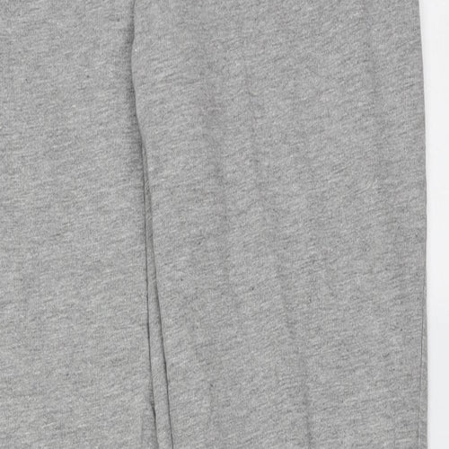 ASOS Womens Grey  Cotton Jogger Trousers Size 6 L27 in Regular Drawstring