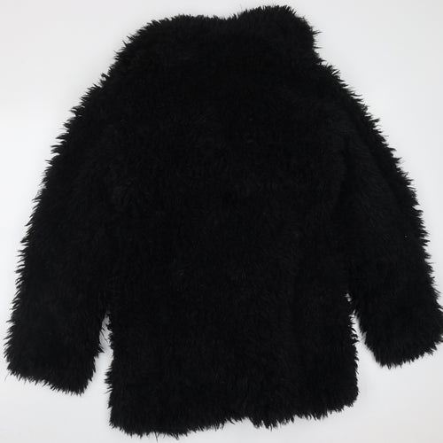 Primark Womens Black   Jacket  Size 12  Button