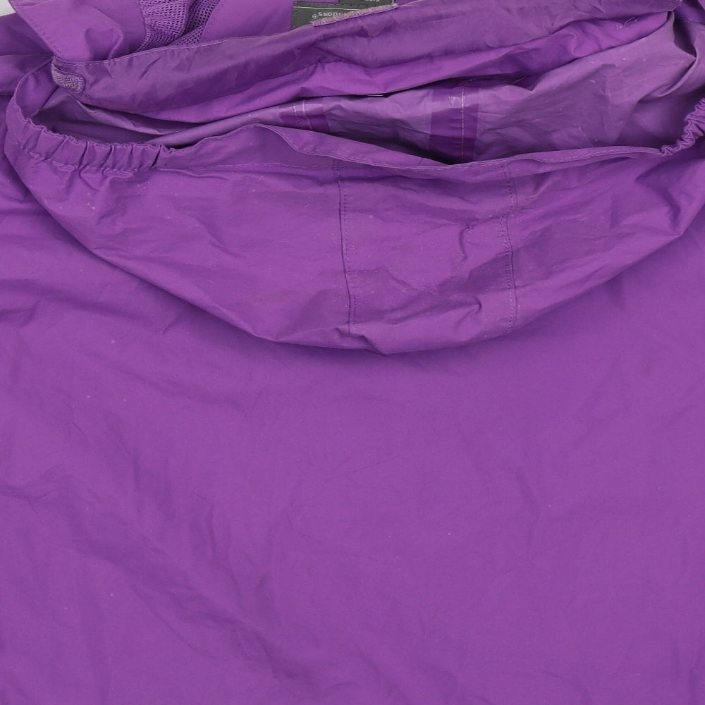 Regatta Girls Purple   Jacket  Size 14 Years  Zip