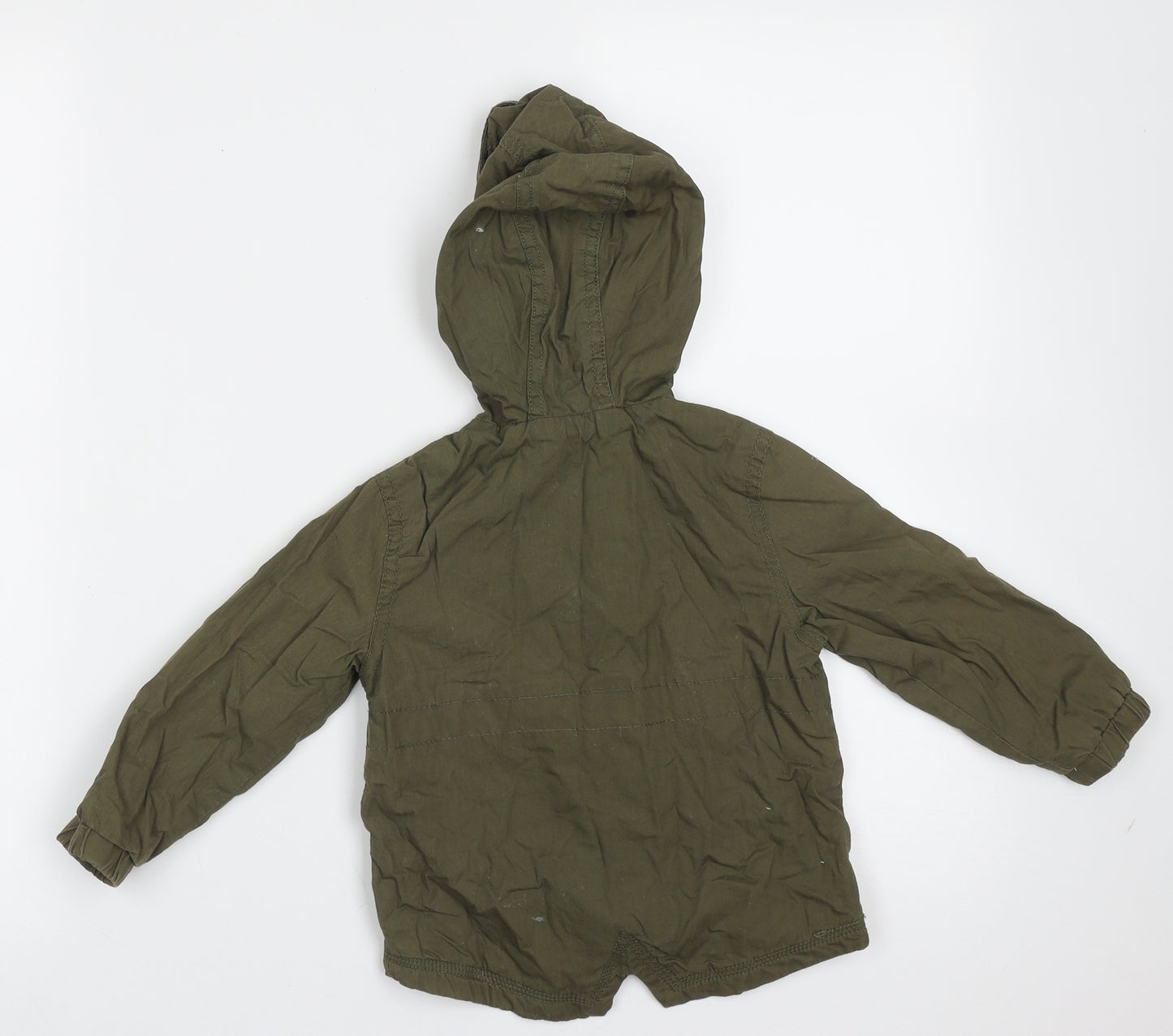 F&F Boys Green   Jacket  Size 12-18 Months   Zip