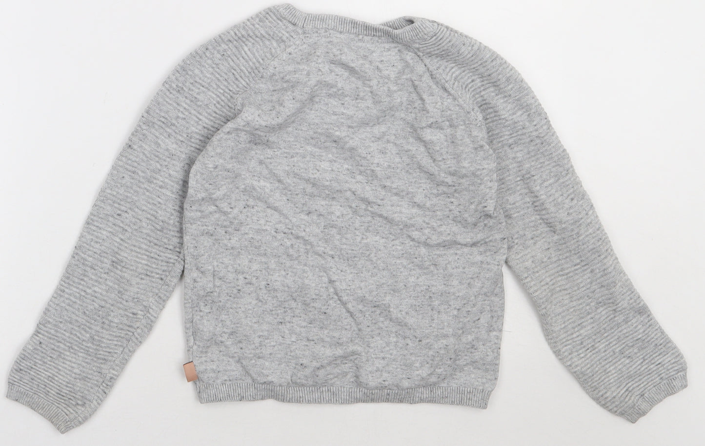 Marks and Spencer Boys Grey  Cotton Pullover Sweatshirt Size 6-7 Years  Pullover - Paddington Bear