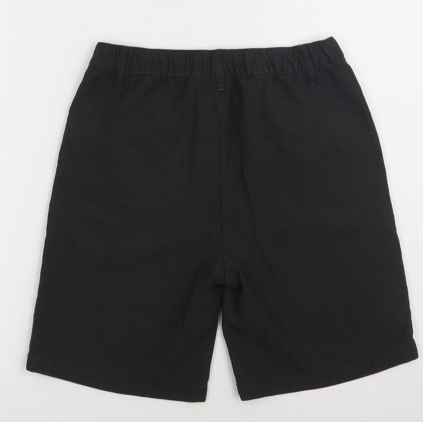 smart start Boys Grey  Polyester Bermuda Shorts Size 10-11 Years  Regular Hook & Eye - school Wear