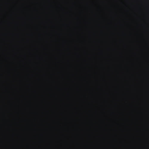 Matalan Boys Black  Cotton Basic T-Shirt Size 10 Years Crew Neck Pullover - this is our future