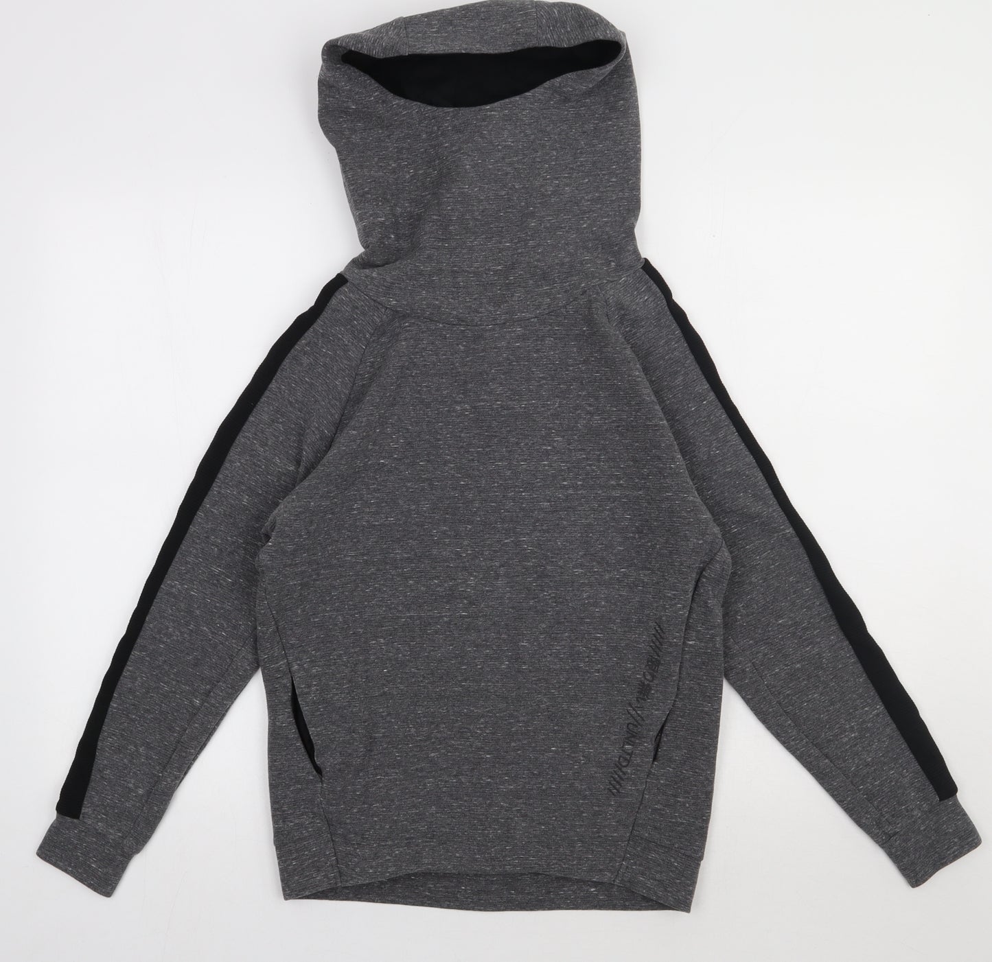 NEXT Boys Grey  Cotton Pullover Hoodie Size 12 Years  Pullover